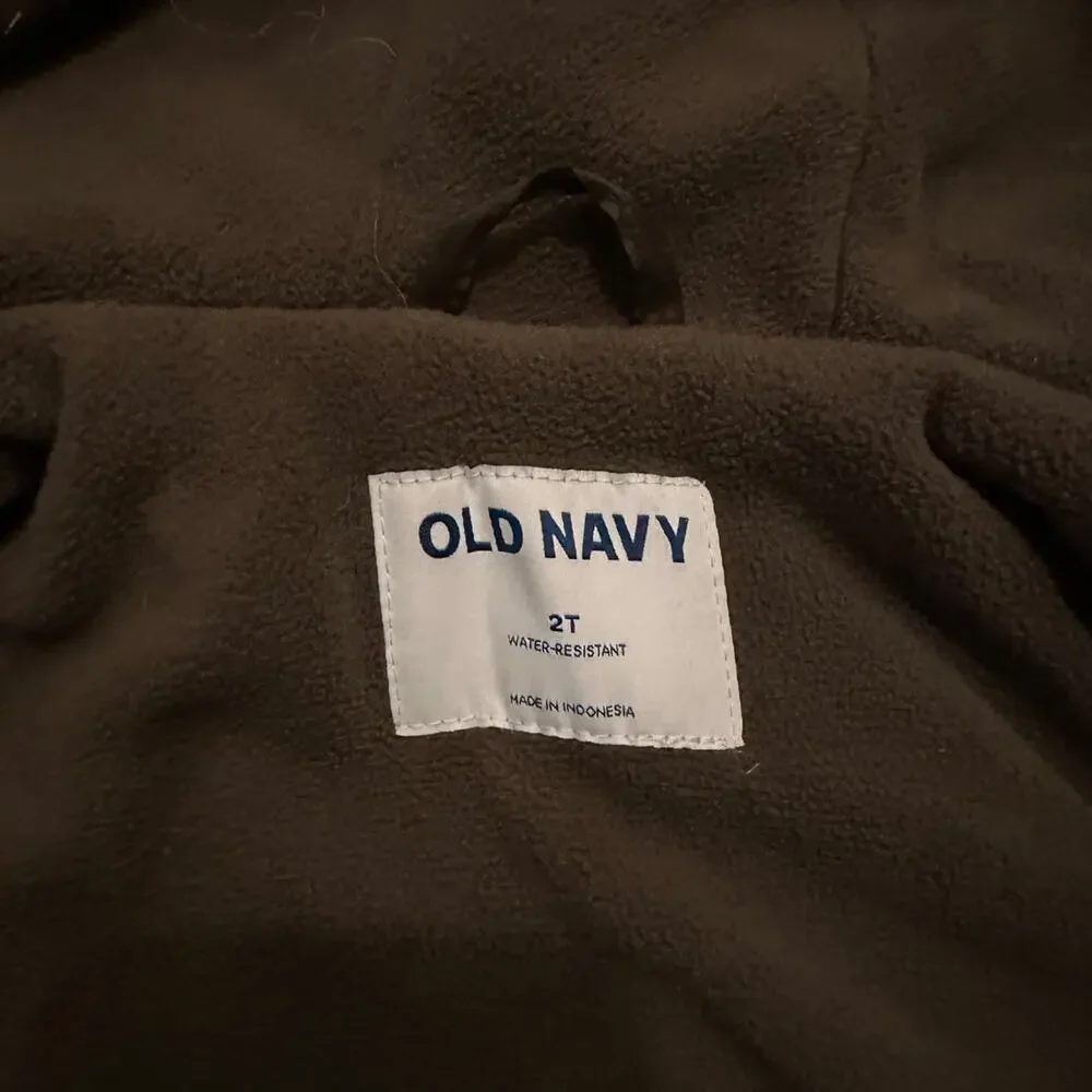 Old Navy Toddler fleece lined parka jacket